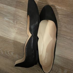 Nine West suede flats size 10